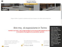 Tablet Screenshot of magicamobili.com
